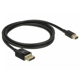 Cavo da Mini DisplayPort a DisplayPort 8K 60Hz 1 m (certificato DP 8K) TT Nero, Delock 84927