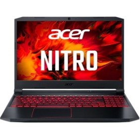 Laptop ACER Nitro 5 AN517-41-R1E5, AMD Ryzen 7 5800H fino a 4,4 GHz, 17,3" Full HD, 16 GB, SSD 1 TB, NVIDIA GeForce RTX 3080 8 GB, DOS gratuito, Nero