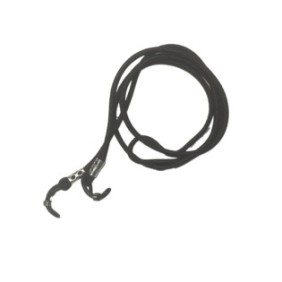 Cordoncino per occhiali in materiale elastico, marrone scuro 60 cm
