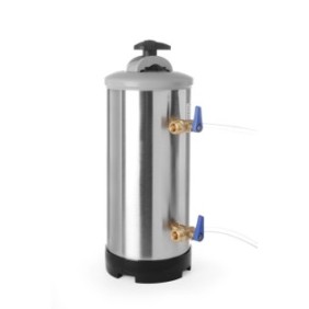 Addolcitore Hendi, pressione acqua massima/minima: sì da 1 a 8 bar, ø185x(H)600 mm, capacità, 16 l/11,2 kg, acciaio inossidabile,