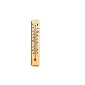 Termometro meteorologico classico, legno, 20 cm