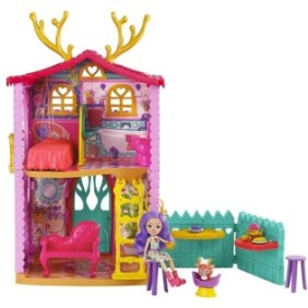 Casa delle bambole, Enchantimals, +4 anni, Multicolor