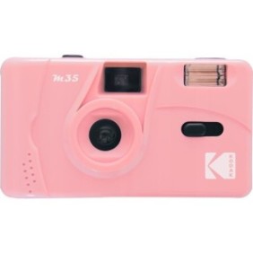 Fotocamera, Kodak, 35 mm, rosa