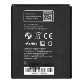 Batteria per Samsung S5330 Wave 533, Wave 723/(S7230)/ Galaxy Mini (S5570), Blue Star, 1000 mAh, Nero