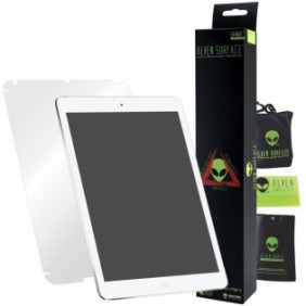 Pellicola Alien Surface HD, Apple iPad 9,7 pollici (2017), protezione posteriore e laterale + Alien Fiber in regalo