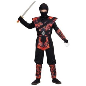 Costume Drago Ninja Widmann 5 - 7 anni