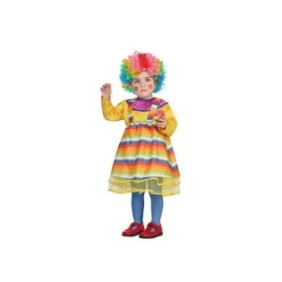 Costume da clown per bambina, XS, 6-12 mesi