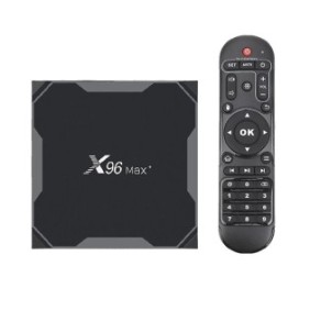 Mini PC Tv Box Techstar® X96 Max+, processore 3xS905, Android 9, UHD 8K, 4GB RAM LPDDR4, 32GB ROM, WiFi DualBand, Bluetooth, Gigabit, telecomando