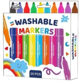 Set di 20 penne colorate lavabili