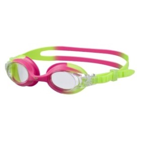 Occhialini nuoto per bambini Arena X-Lite Kids, Verde Rosa-Trasparente