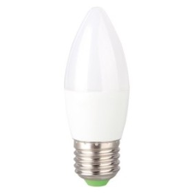 Lampadina LED Total Green, E27, 6W/60W, Candela, 570lm, 5000k, luce bianca neutra