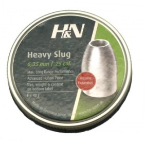 Fucili ad aria compressa Alice Heavy Slug, H&N Sport, 2,63 grammi, 6,35 mm, 100 pezzi