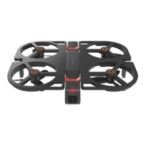 Pacchetto drone pieghevole FunSnap iDol nero con 2 batterie, motore brushless, fotocamera FHD, sensore CMOS, memoria da 8 GB, GPS, Wi-Fi, 1800 mAh