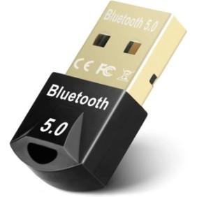 Adattatore Bluetooth, Mokeum, USB, Nero