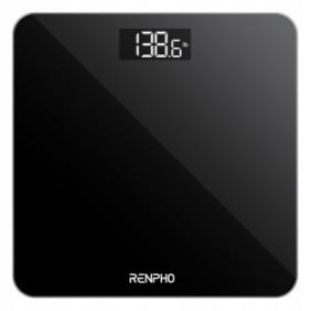 Bilancia pesapersone digitale, Renpho, Vetro, 180 kg