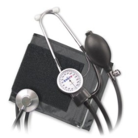 Sfigmomanometro meccanico con stetoscopio e bracciale esteso WM62S