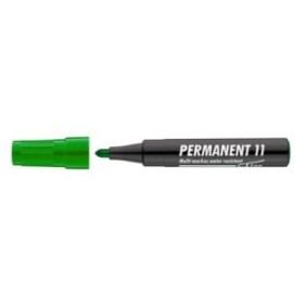 Pennarello, ICO, permanente, 1-3 mm, verde