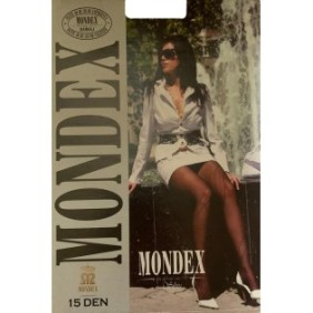 Collant da donna Mondex, 15 Den, modello 5, Beige
