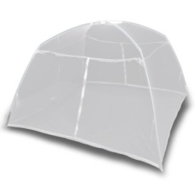 Tenda da campeggio, vidaXL, Fibra di vetro, 200 x 120 x 130 cm, Bianco