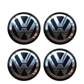 Set di 4 copricerchi da 70mm compatibili VW/sostituzione cerchi in lega