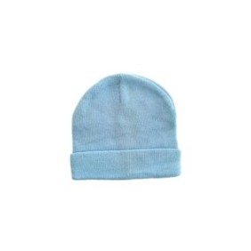 Cappello lavorato a maglia, Taglia unica, Azzurro