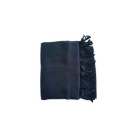 Sciarpa lavorata a maglia, Taglia unica Standard, Blu navy scuro