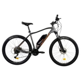 Bicicletta elettrica Devron Riddle M1.7 - 27,5 pollici, L, grigia
