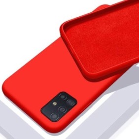Cover protettiva, Cellect, Silicone, Compatibile con iPhone 12 Mini, Rosso