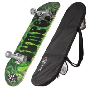Skateboard con copertura RCO, ABEC5, PU, 78,5 cm, Alluminio, HB2005C