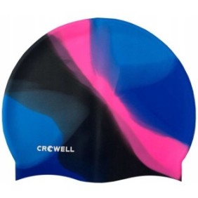 Casco nuoto, CROWELL, Silicone, Multicolor