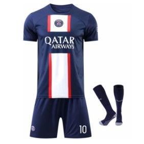 Set di magliette da calcio Paris Neymar per attrezzatura sportiva per bambini