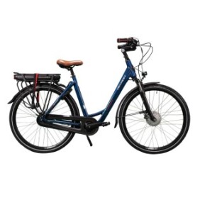 Bicicletta elettrica Devron 28126 - 28 pollici, XL, blu