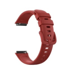 Cinturino per braccialetto fitness, per Huawei Band 7, silicone, rosso