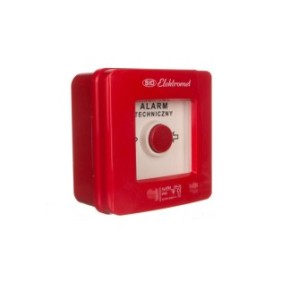 Interruttore allarme, Elektromet, 12 A, Bianco/Rosso