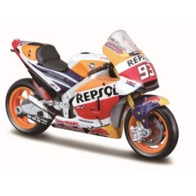 Motocicletta giocattolo, Maisto, Metallo, Repsol Honda Team RC213V 2018 Marquez, 1/18, Multicolor