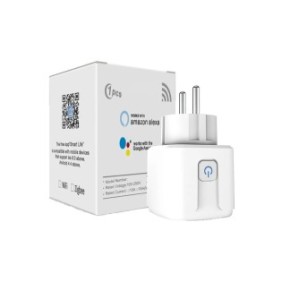 Pressa Wi-Fi SmartPlug®, Max 20A, monitoraggio consumo energetico, compatibile SmartLife, Tuya, Google, Alexa