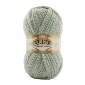 Filo tessile, Alize Angora Gold 881, per uncinetto e lavoro a maglia, lana, vernice leggera, 550 m