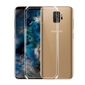 Custodia protettiva ultrasottile per Samsung Galaxy S9, trasparente