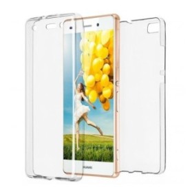 Cover Huawei P8 Lite ultra slim 0,3 mm trasparente 360° fronte-retro