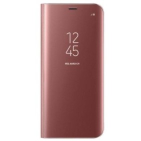 Cover Samsung Clear View Standing, per Huawei Mate 20 Lite, oro rosa