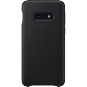 Cover protettiva in pelle Samsung per Galaxy S10e G970, nera