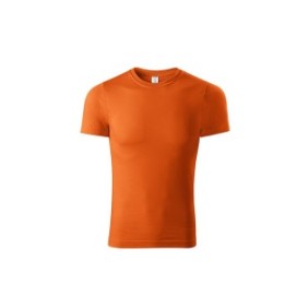 T-shirt Piccolio Paint, tonalità arancione