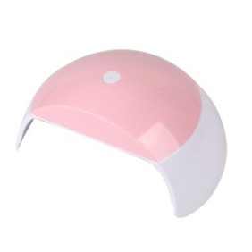 Lampada manicure Mini G, Per smalto semipermanente, UV/LED, 36 W, Rosa/Bianco