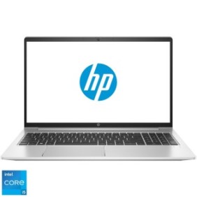 Laptop HP ProBook 450 G9 con processore Intel® Core™ i5-1235U fino a 4,40 GHz, 15,6", Full HD, 16 GB, SSD da 512 GB, grafica Intel® Iris® Xe, DOS gratuito, Pike Silver