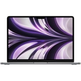 Laptop Apple Macbook Air, WQXGA da 13,6 pollici, chip Apple M2 (GPU 10 core), 16 GB di RAM, SSD da 1 TB, Mac OS, Grigio