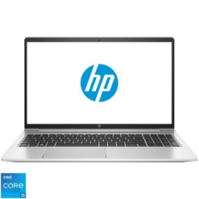 Laptop HP ProBook 450 G9 con processore Intel® Core™ i5-1235U fino a 4,40 GHz, 15,6", Full HD, 8 GB DDR4, SSD da 512 GB, grafica Intel® Iris® Xe, DOS gratuito, Pike Silver