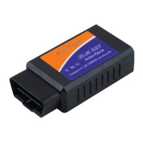 Cafuneplus® Strumento diagnostico OBD2 Mini adattatore wireless OBD-II Scanner WiFi Lettore di codici di errore del veicolo Scanner di errori del veicolo Compatibile con iOS/Android/PC