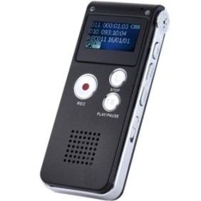 Mini registratore digitale iUni REP03, 8GB, lettore MP3