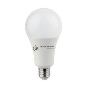 Lampadina LED A60 7W, Ultra Luminosa, E27, 3000K, luce calda