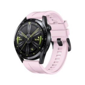 Strap One cinturino in silicone compatibile con Huawei Watch GT 3 46mm Rosa